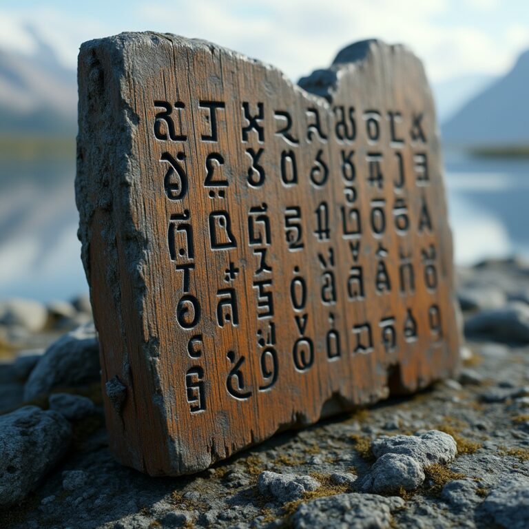 Das ältere Futhark Das älteste Runensystem