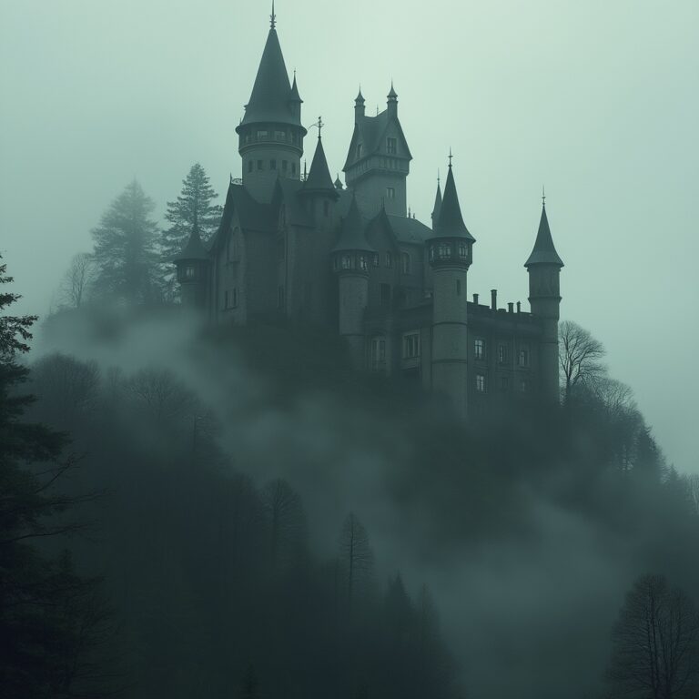 Das verfluchte Schloss im Schwarzwald Ein düsteres Schloss voller Flüche und Geheimnisse im Herzen des Schwarzwaldes