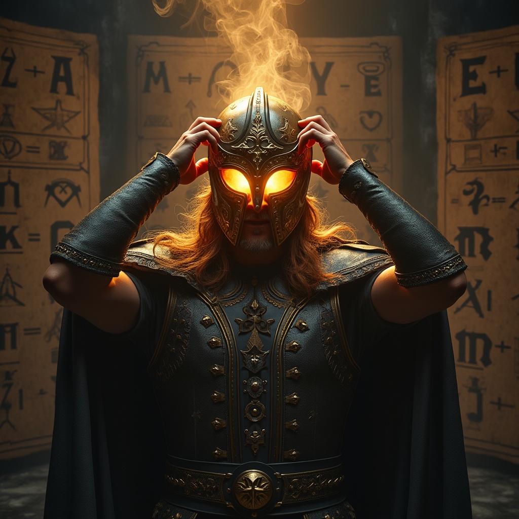 Tarnhelm Siegfrieds magischer Helm