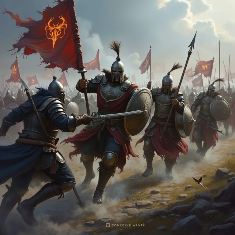 Runen in der germanischen Kriegsführung Runen als wichtige Symbole in der germanischen Kriegsführung und Strategie.