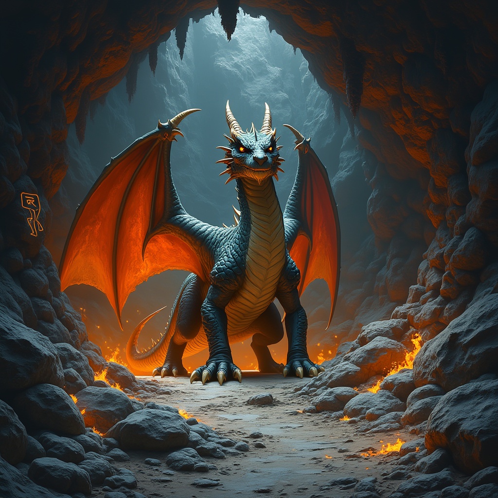 Drachen als Wächter der Unterwelt
