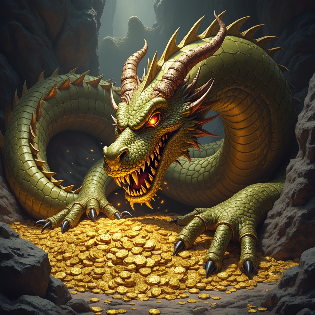 Fafnir der gierige Drache
