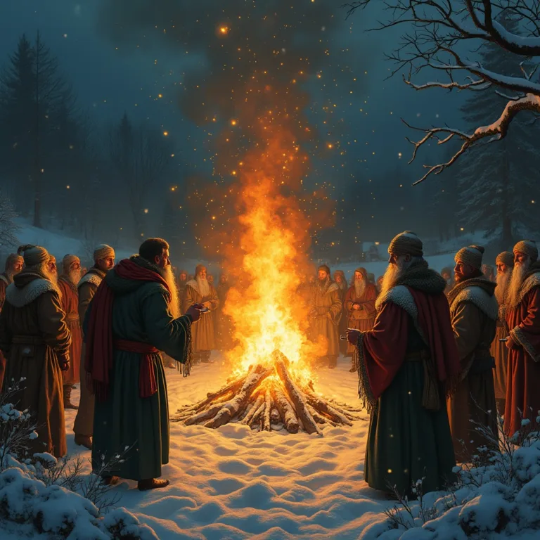 Jul Die germanische Wintersonnenwende