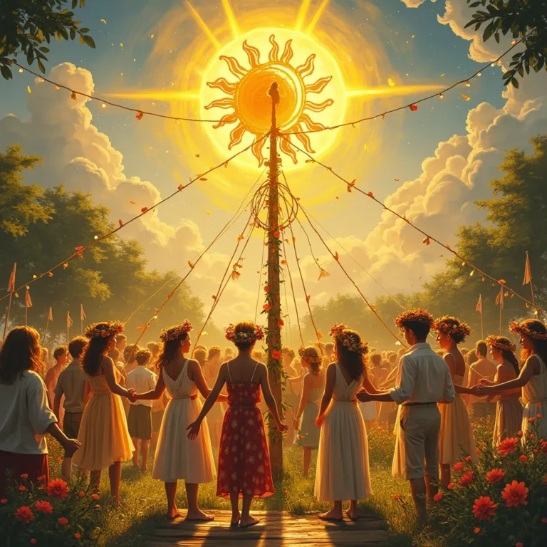 Mittsommer Die Sonne ehren
